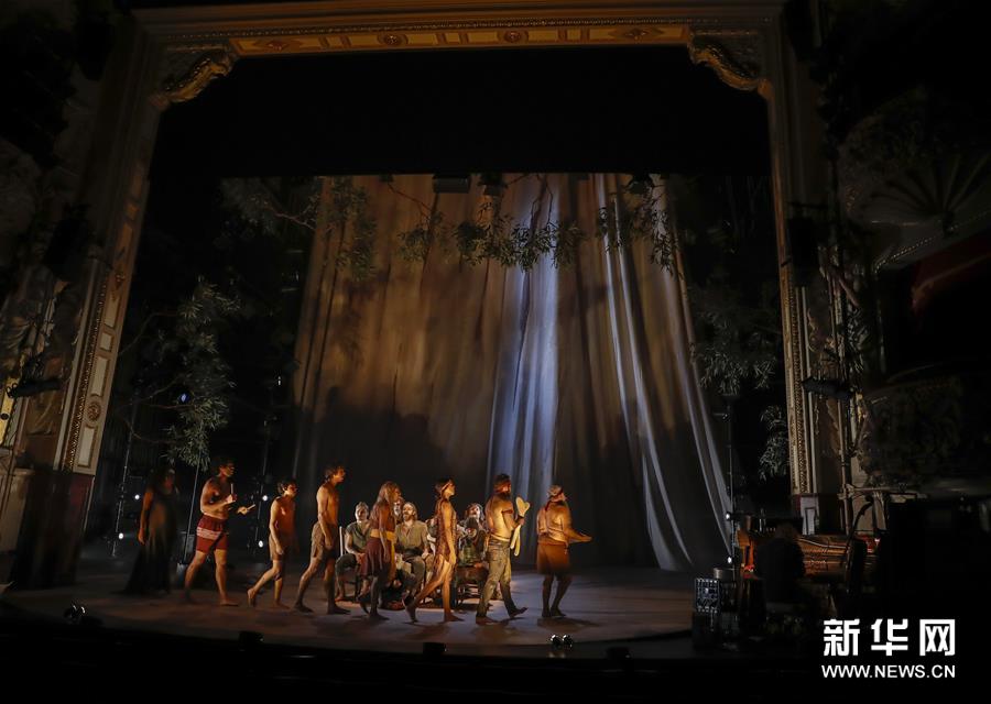 （新華視界）（3）《神秘之河》在愛丁堡國際藝術節上演