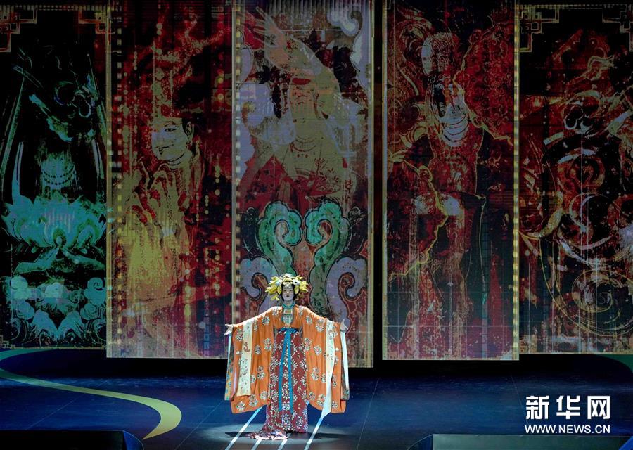 （文化）（3）《絕色敦煌之夜》文藝演出在敦煌舉行