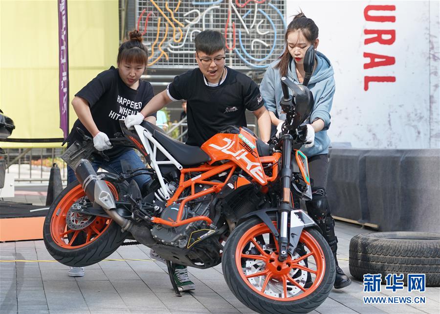 （社會）（2）西安：機車文化節精彩紛呈