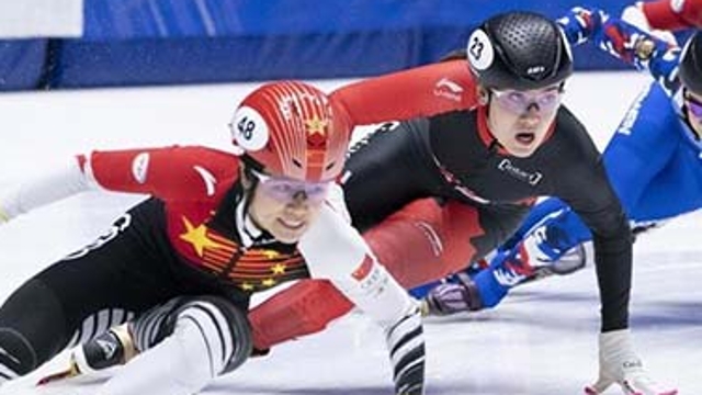 短道速滑世界杯蒙特利爾站中國3金1銀2銅收官