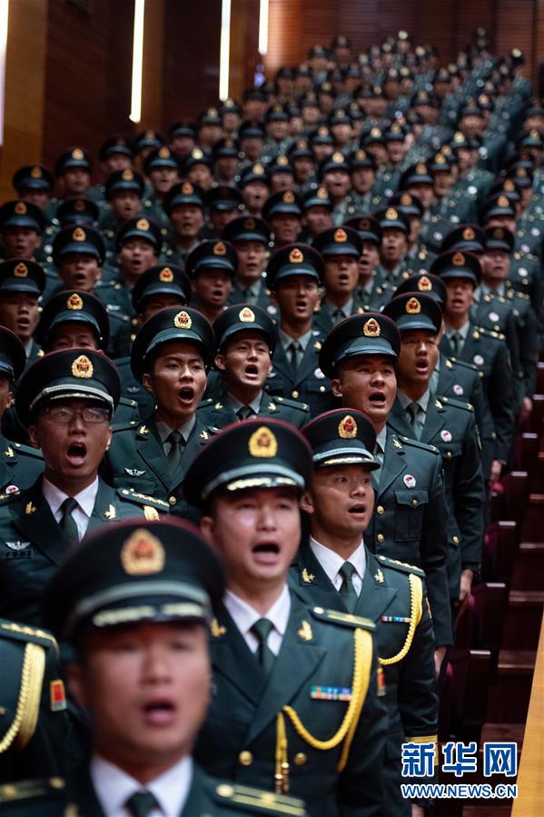 （澳門回歸20周年·圖文互動）（2）慶祝中國人民解放軍進(jìn)駐澳門20周年大會舉行