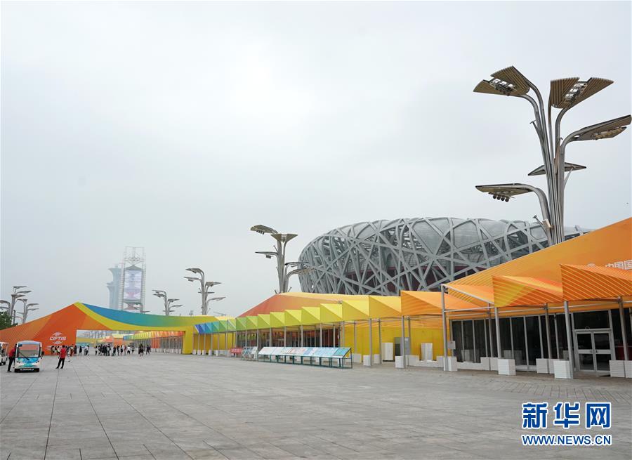 （社會）（4）2020服貿會室外臨時場館搭建完成
