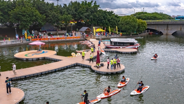福州城區首個！浦下河水上運動中心投用