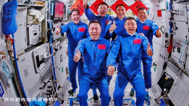 神舟二十號｜神舟二十號3名航天員順利進駐中國空間站