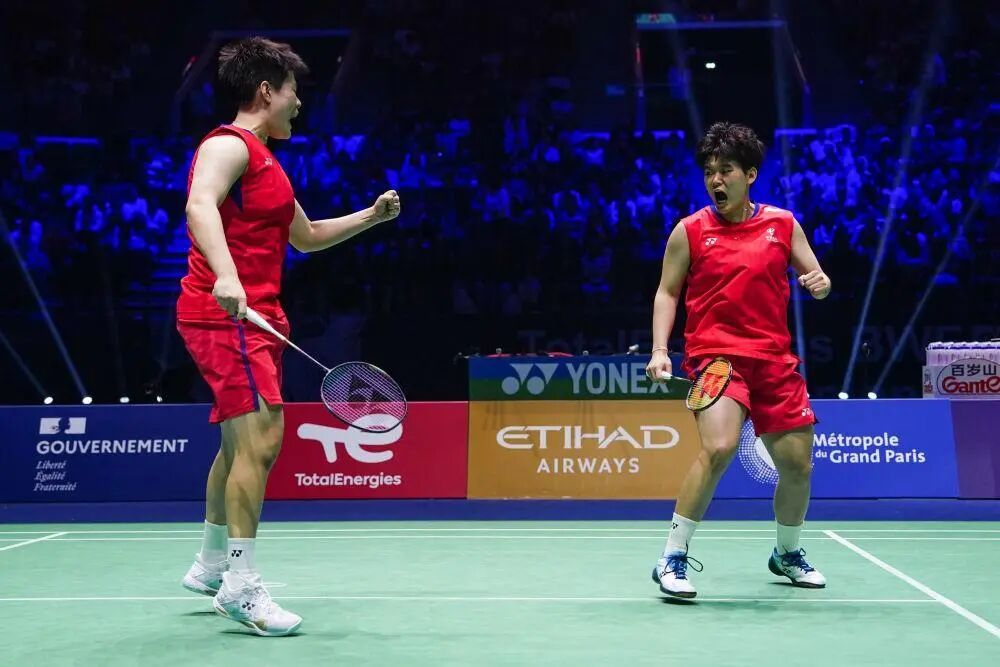 羽球世錦賽，譚寧獲女雙冠軍！