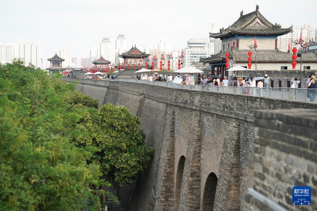 文化中國行丨西安城墻的“數(shù)智盾牌”