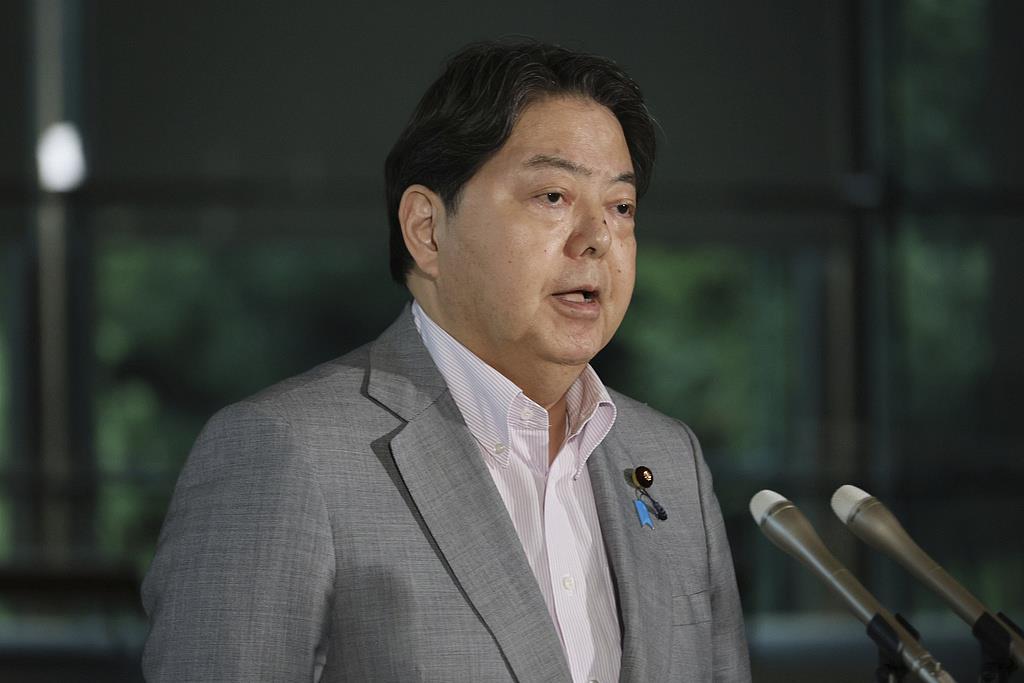 日本內閣官房長官林芳正宣布參選自民黨總裁