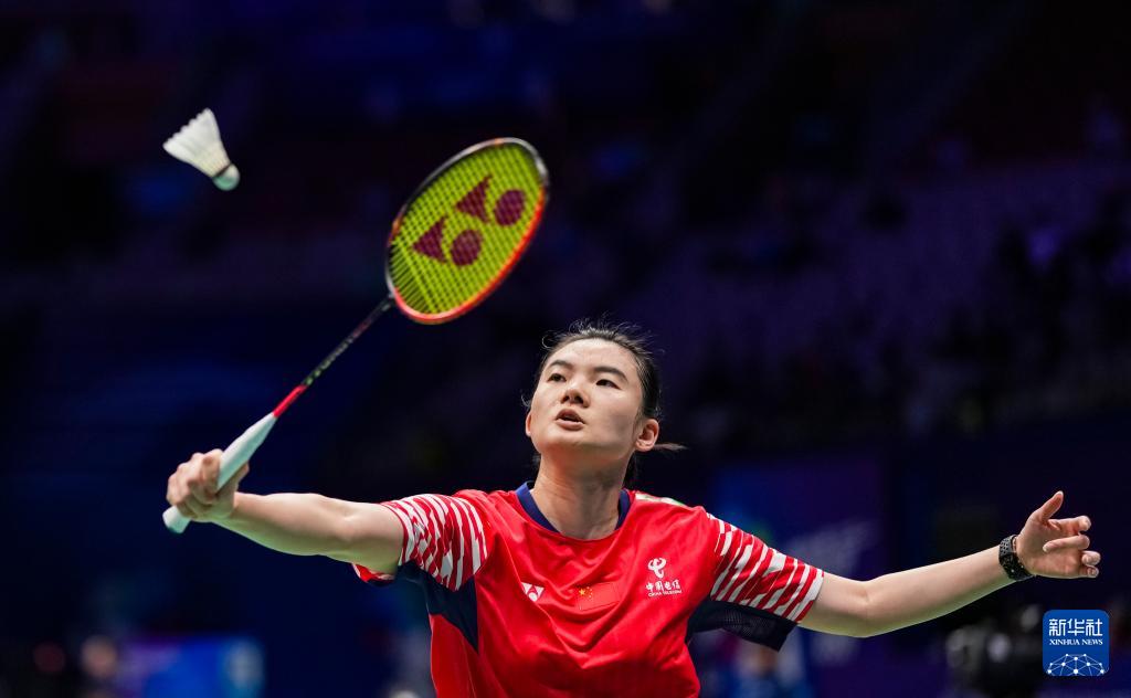 羽毛球——中國大師賽：韓悅勝陳雨菲 晉級女單半決賽