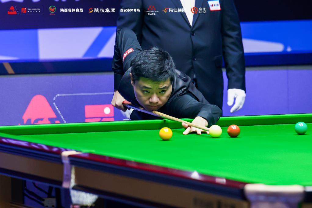 斯諾克西安大獎(jiǎng)賽丁俊暉躋身16強(qiáng)