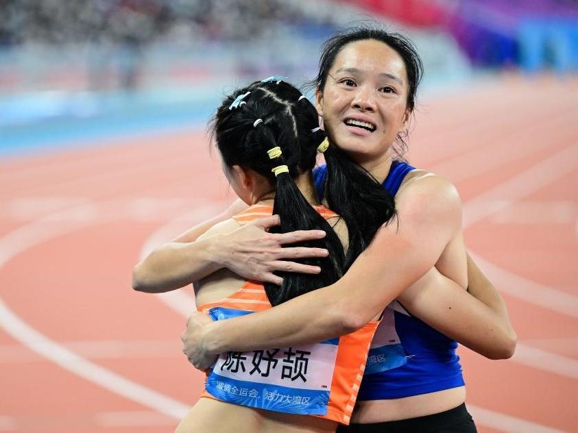 全運會|田徑——女子100米決賽賽況