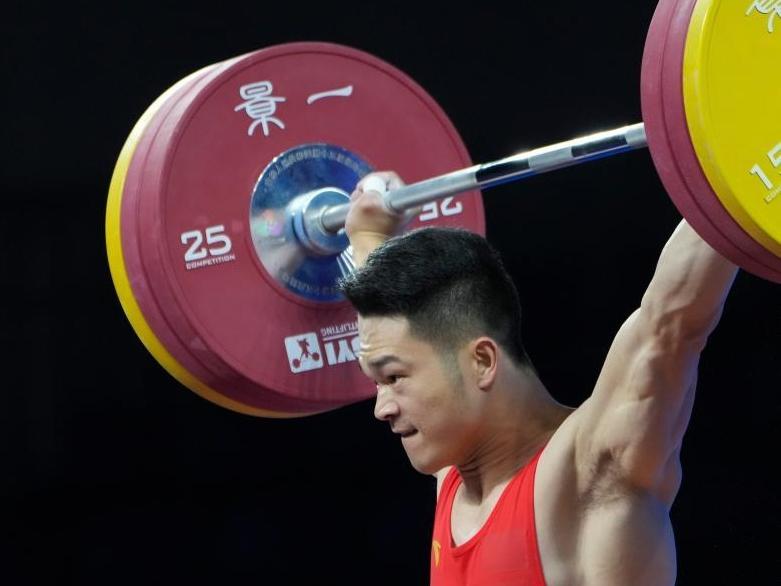 全運會|舉重——男子73公斤級決賽:石智勇奪冠