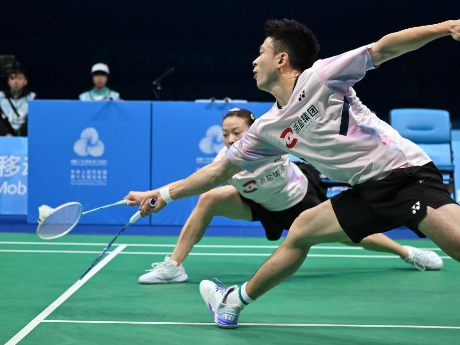 全運會|羽毛球——混雙決賽:鄭思維/黃雅瓊奪冠