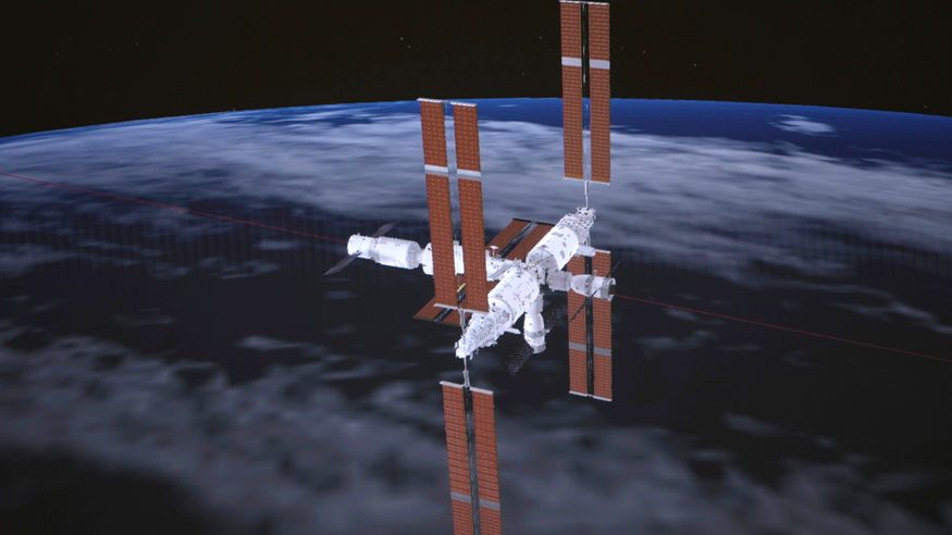 神舟二十二號飛船與空間站組合體完成自主快速交會對接