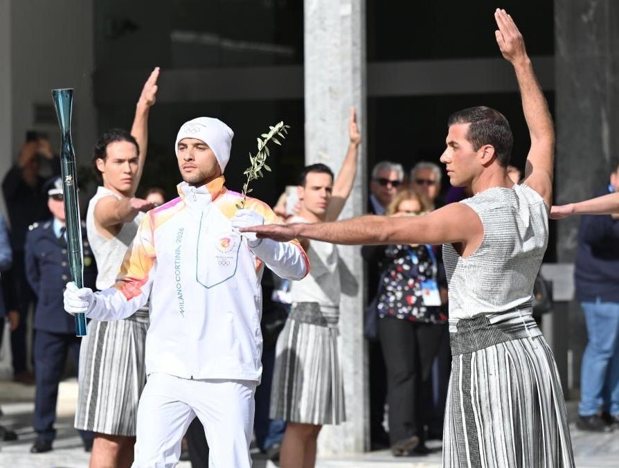 2026年米蘭-科爾蒂納冬奧會圣火火種采集儀式舉行