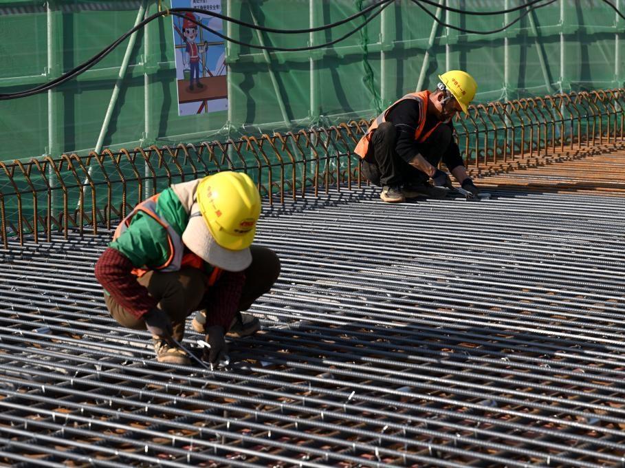 安徽淮北：淮北西站站前廣場加緊建設