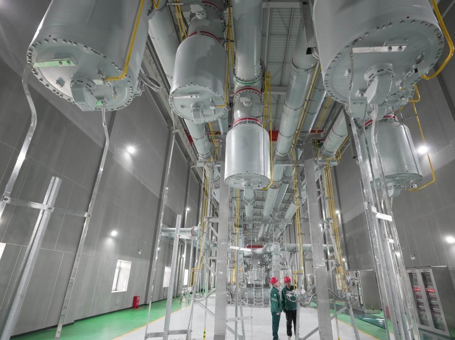 綠電直達——雄安500千伏超高壓變電站投運