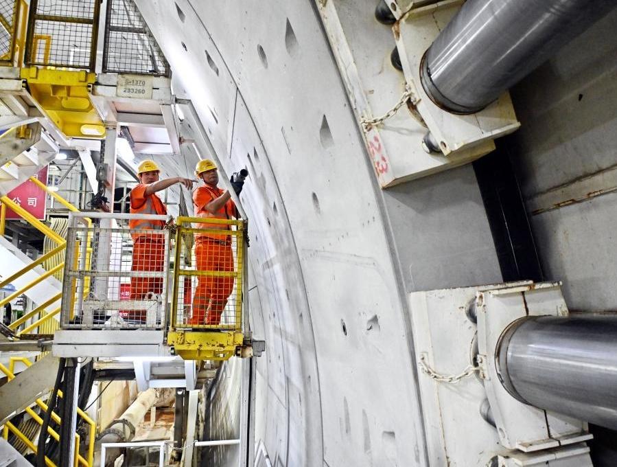 青島膠州灣第二隧道盾構(gòu)掘進(jìn)突破3000米