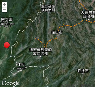 緬甸發(fā)生3.3級(jí)地震震源深度31千米（圖）