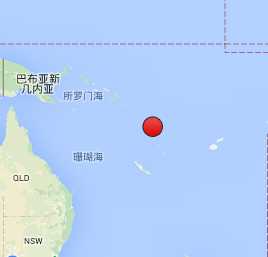 瓦努阿圖群島發生7.0級地震