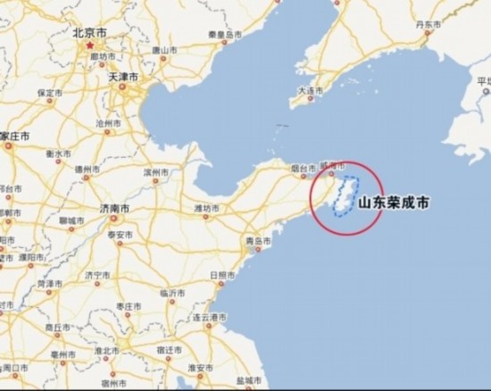 中國空軍一架蘇-27戰機在山東榮成附近海域墜毀 （圖片來自網咯）