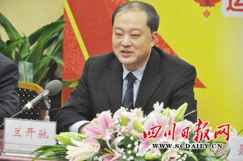 宜賓常務副市長蘭開馳擬任雅安市委副書記（圖）