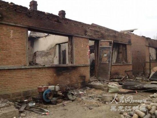 黑龍江1個村莊突起大火波及近百民宅1人身亡