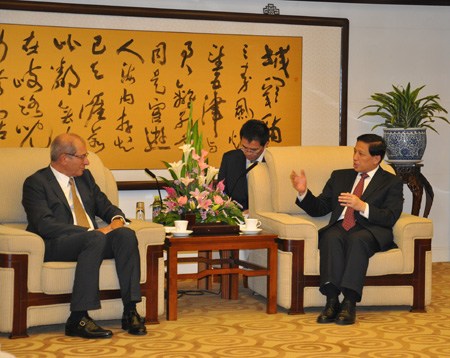 外交部副部長張業(yè)遂會見禁止化學(xué)武器組織總干事