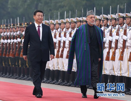 習近平：中方支持有實力中國公司赴阿富汗投資