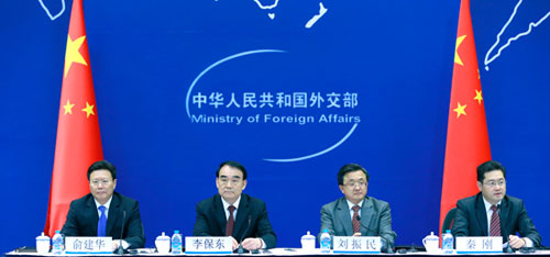 外交部就習近平出訪等舉行中外媒體吹風會