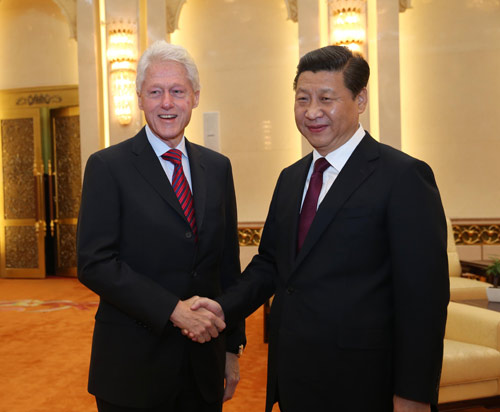 外媒：克林頓訪華表態支持中國全面深化改革