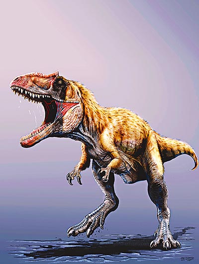 揭秘霸王龍祖先：重7噸以“食人怪獸”命名（圖）