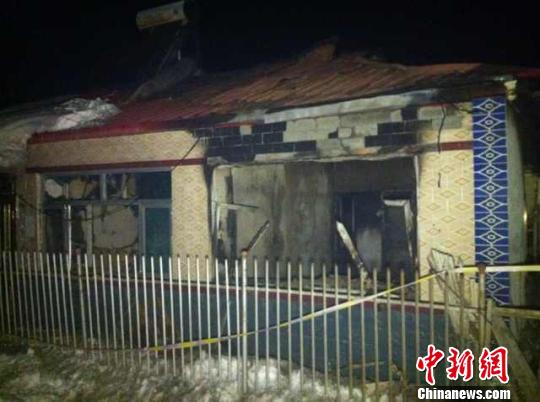 黑龍江巴彥一“黑”老年公寓失火致2人死亡（圖）