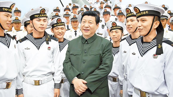 盤點(diǎn)2013中國海軍十大新聞：1年組織6次遠(yuǎn)海訓(xùn)練