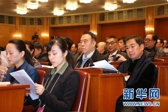 （兩會(huì)·政協(xié)開幕·XHDW）（32）全國(guó)政協(xié)十二屆二次會(huì)議在京開幕