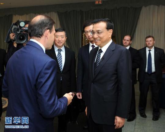 李克強接受俄羅斯全俄電視廣播公司專訪