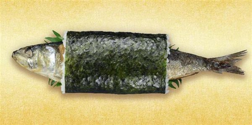 日本壽司店售整魚壽司網(wǎng)友吐槽“無美感”（圖）