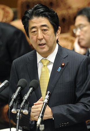 安倍自稱應對人質被殺負責強調中東演說言辭恰當