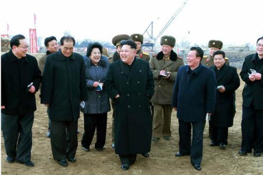 金正恩視察科學殿堂工地要求發揮“平壤速度”