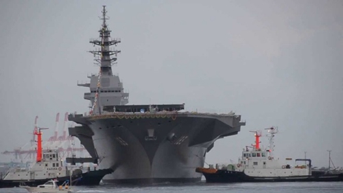 日本軍艦“出云號”開始服役實為標準航空母艦