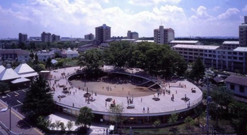 圖為幼兒園全景。