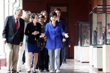 樸槿惠與秘魯總統舉行首腦會談商討合作事宜