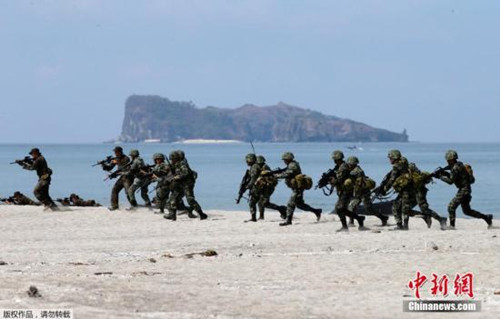 菲民眾：軍演是美國對菲律賓主權的另一次侮辱