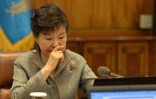 韓媒：樸槿惠支持率受貪腐案影響連續2周下滑