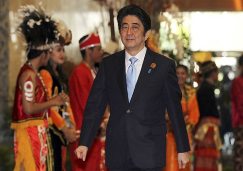 安倍演說稱“深刻反省”之前戰爭未提“道歉”