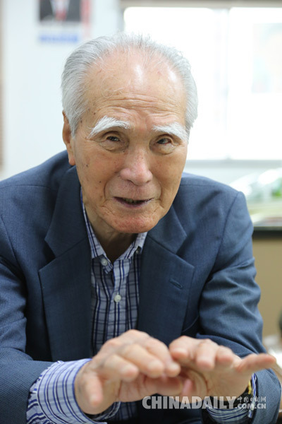 村山富市接受專訪 或參加中國抗戰勝利70周年活動