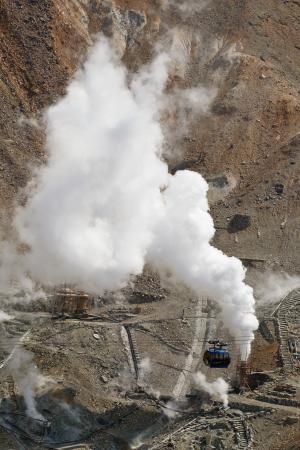 日本箱根山或有火山噴發(fā)危險(xiǎn)火山地震頻繁