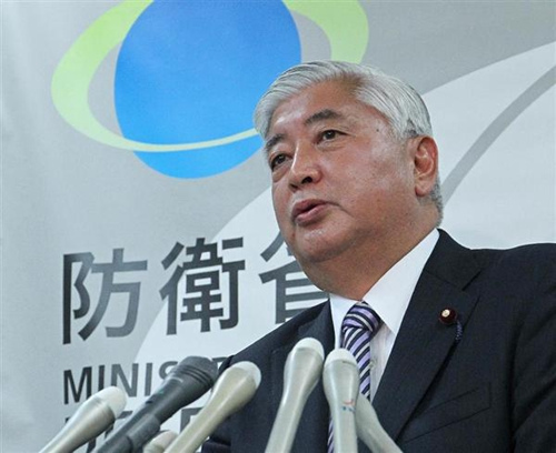 日本防相解釋集體自衛(wèi)權(quán)行使條件含核燃料不足