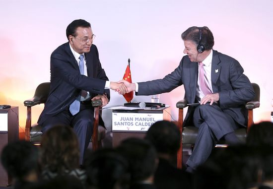 哥倫比亞政府和游擊隊為李克強來訪停火24小時