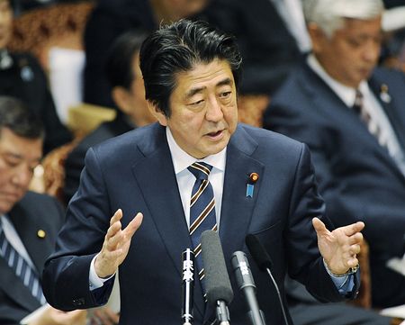 日歐首腦會談安倍談“安保法制建設”問題（圖）