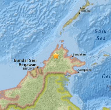 外媒稱大馬地震或有5人因亂石身亡近百人失聯(lián)